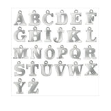 ALPHABET LETTERS Stamping Blanks, Pewter Metal Blanks 3/4" Uppercase Alphabet Charm Blanks, Qty 2 to 26, Pendants, For DIY Stamping