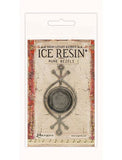 Ice Resin ROUND RUNE Bezel, Antique Silver or Antique Bronze Resin Pendant Bezel Tray, Susan Lenart Kazmer, Art Mechanique - LakiKaiSupply