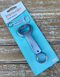 ImpressArt Bottle Opener Project Kit Contain 3 Stampable Blank Openers Plus Key Rings DIY Personalize a Gift Groomsmen Gift Metal DIYtamping