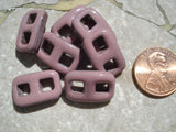 SOFT PINK All-One-Piece Instant Clasp Old Rose Button Buckle Qty 1, Ceramic Jewlry ClaspC