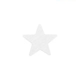 Metal Stamping Blanks, Star Blanks 7/8" Aluminum or Alkeme Stars, Qty 12 Blank Five Pointed Stars for Stamping Texturing, Texas Stars