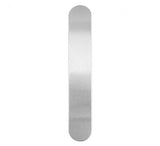 Aluminum Bracelet Blank Strips 1" x 6"  Qty 4 to 12 ImpressArt Soft Strike Aluminum 14 ga, Rectangle Rounded Ends Blanks for Metal Cuffs